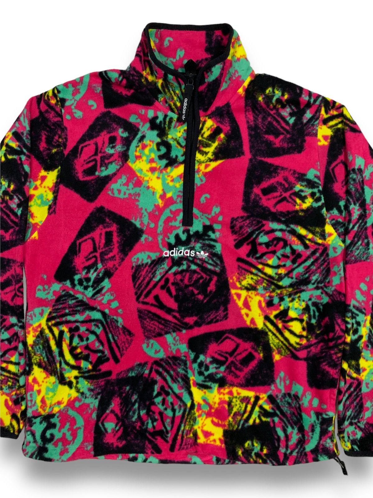 Adidas Adidas Adventure Archive All-Over Graphic Fleece Sweatshirt Size US M / EU 48-50 / 2 - 3 Thumbnail