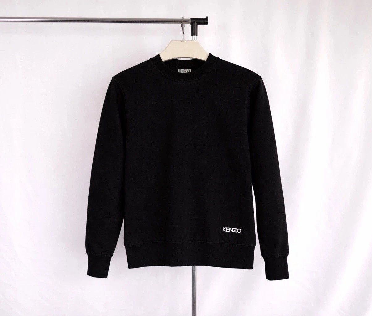 Kenzo KENZO Men's black cotton sweatshirt RARE Luxury Size:S Size US S / EU 44-46 / 1 - 1 Thumbnail