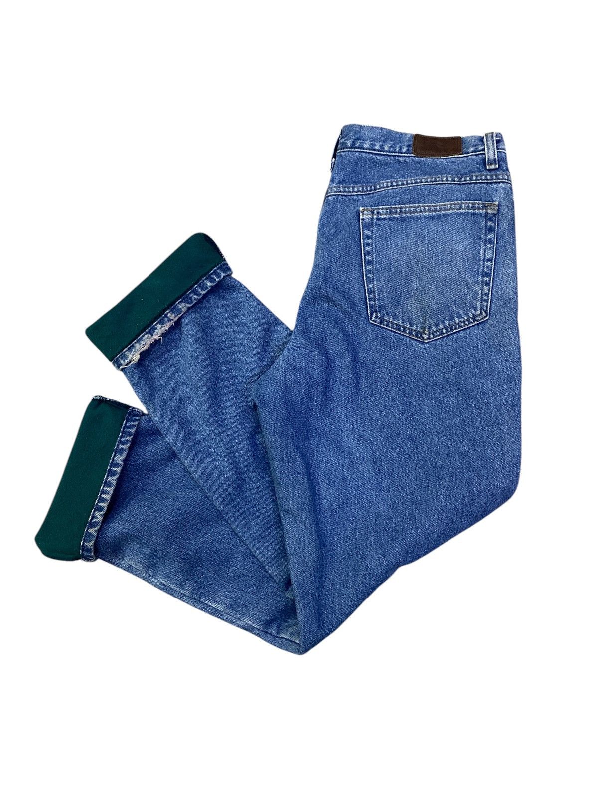 L.L. Bean × Vintage Vintage L.L Bean Blanket Lined Denim Size US 33 - 15 Thumbnail