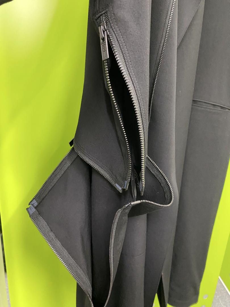 Yohji Yamamoto Yohji Yamamoto POUR HOMME Gabbana cross zipper coat Size US L / EU 52-54 / 3 - 5 Thumbnail