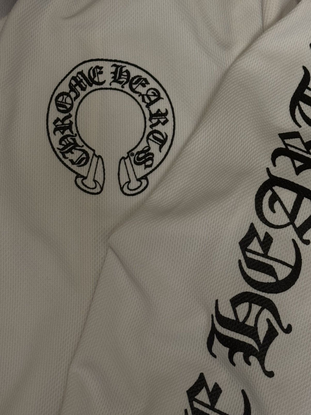 Chrome Hearts Chrome Hearts White Horseshoe Logo Track Jacket Size US L / EU 52-54 / 3 - 11 Thumbnail