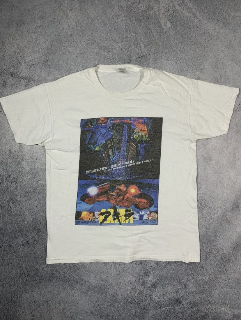Anime × Vintage Vintage Y2K Akira faded anima tee big logo size M Size US M / EU 48-50 / 2 - 1 Thumbnail