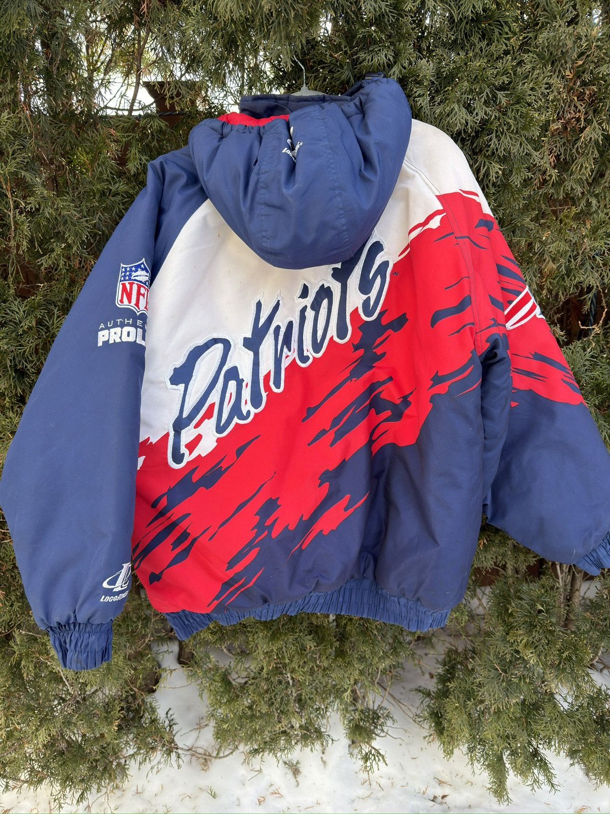 Logo Athletic Vintage Logo Athletic Patriots Jacket Size US XL / EU 56 / 4 - 1 Thumbnail