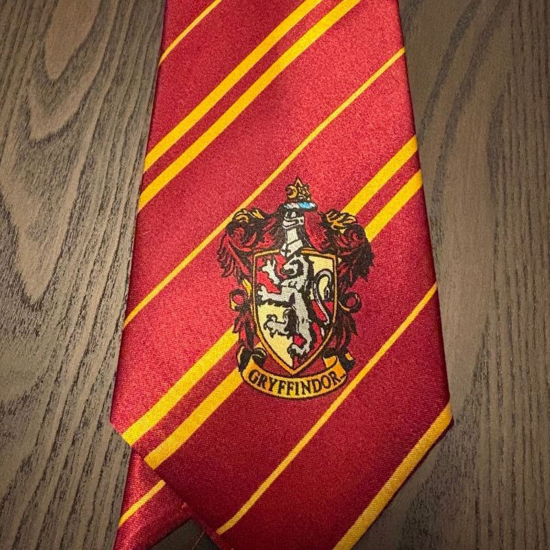 Other Harry Potter Gryffindor House Tie 56" red and gold Size ONE SIZE - 2 Thumbnail
