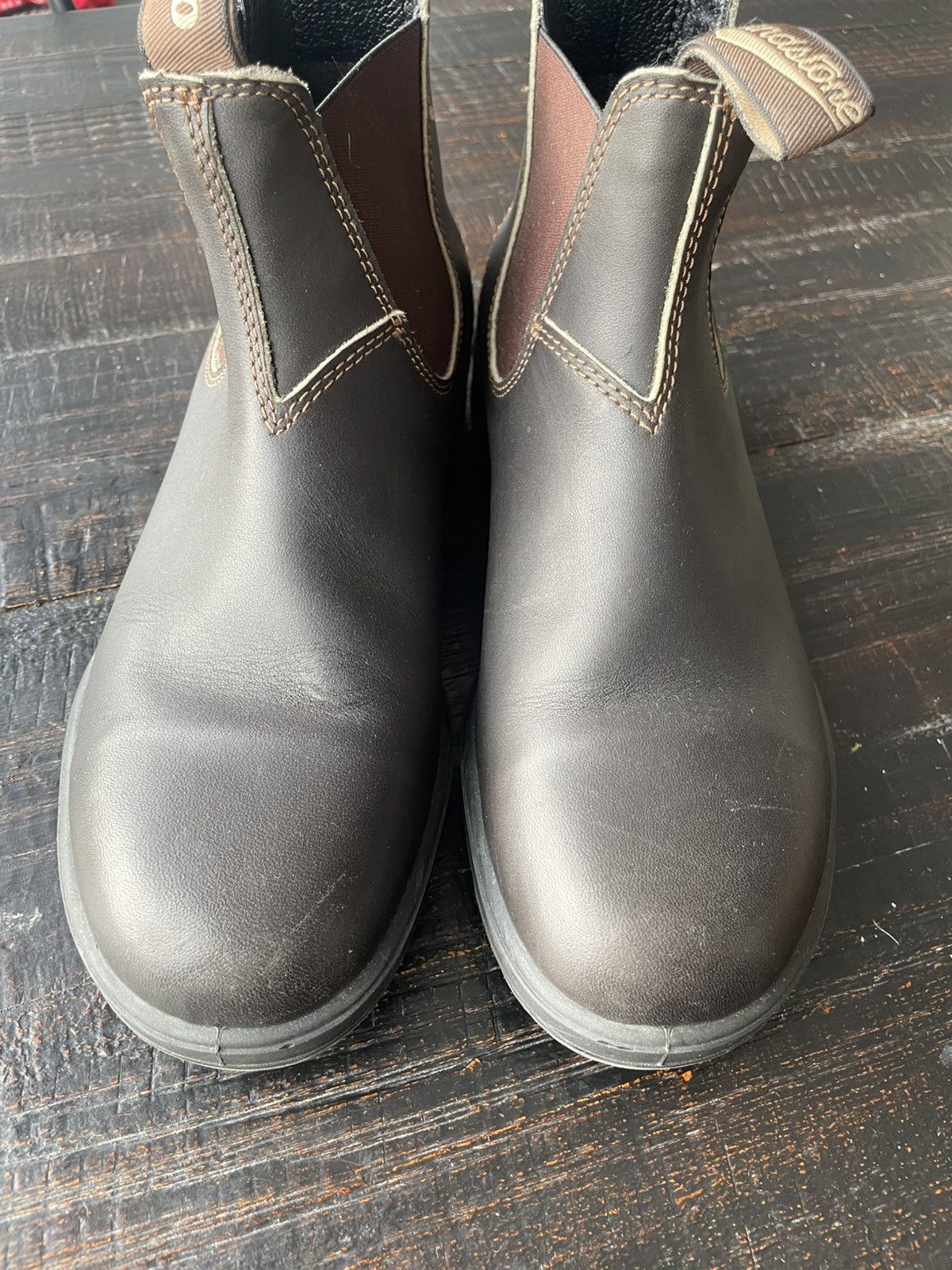 Blundstone #500 Chelsea Boots - Stout Brown Size US 9.5 / EU 42-43 - 3 Thumbnail