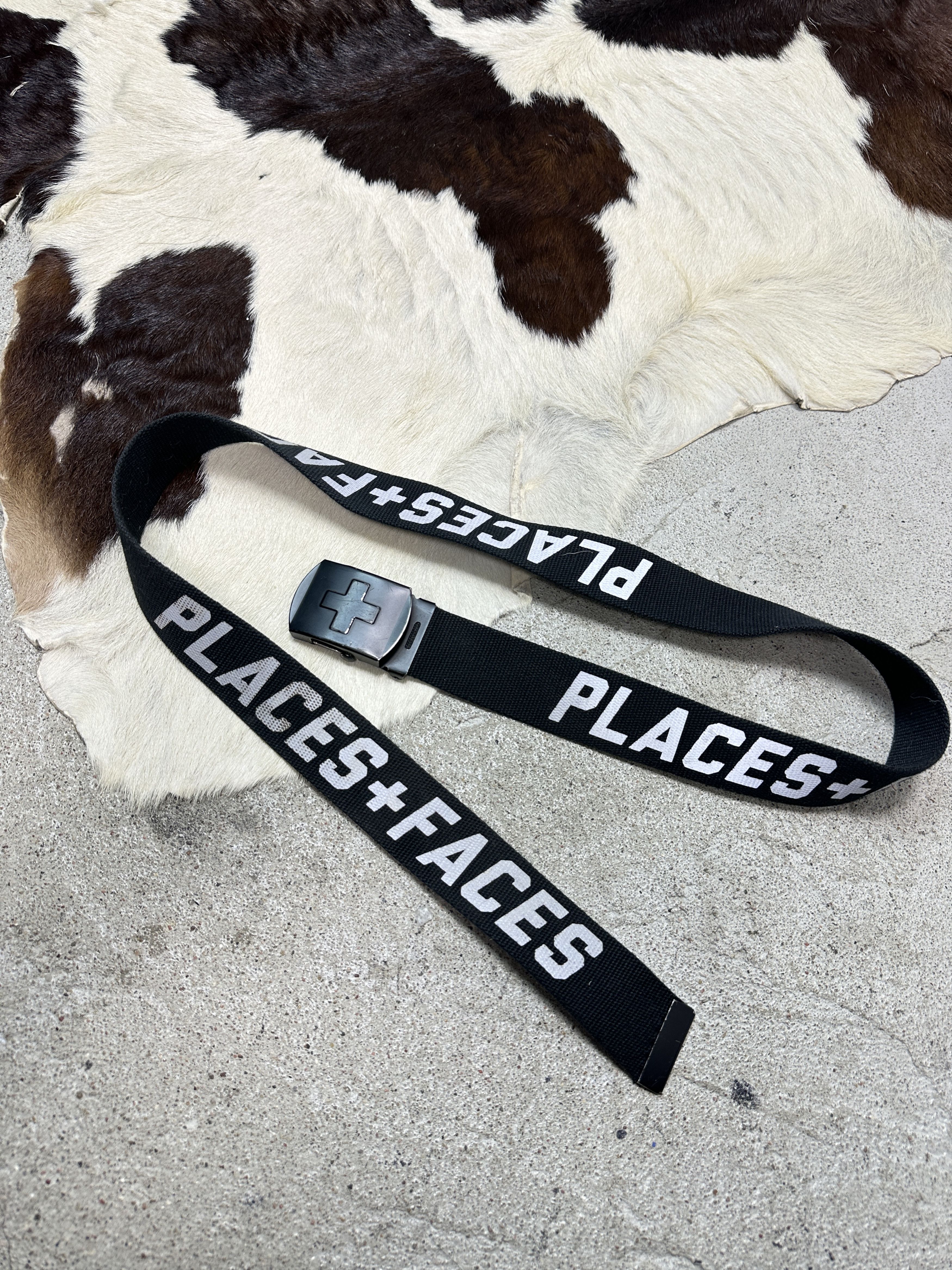 Places + Faces Vintage Reflective Hype Beast Places + Faces Belt Y2K Size ONE SIZE - 2 Thumbnail