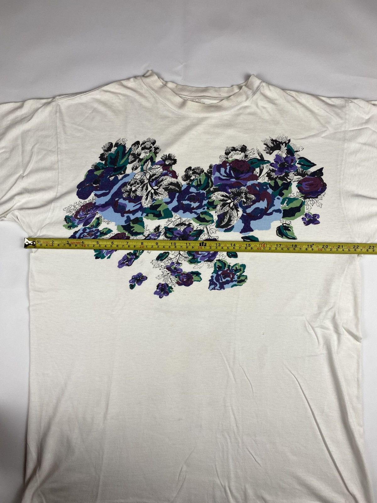 Vintage Vintage Flower Art Tshirt Size US XL / EU 56 / 4 - 6 Thumbnail