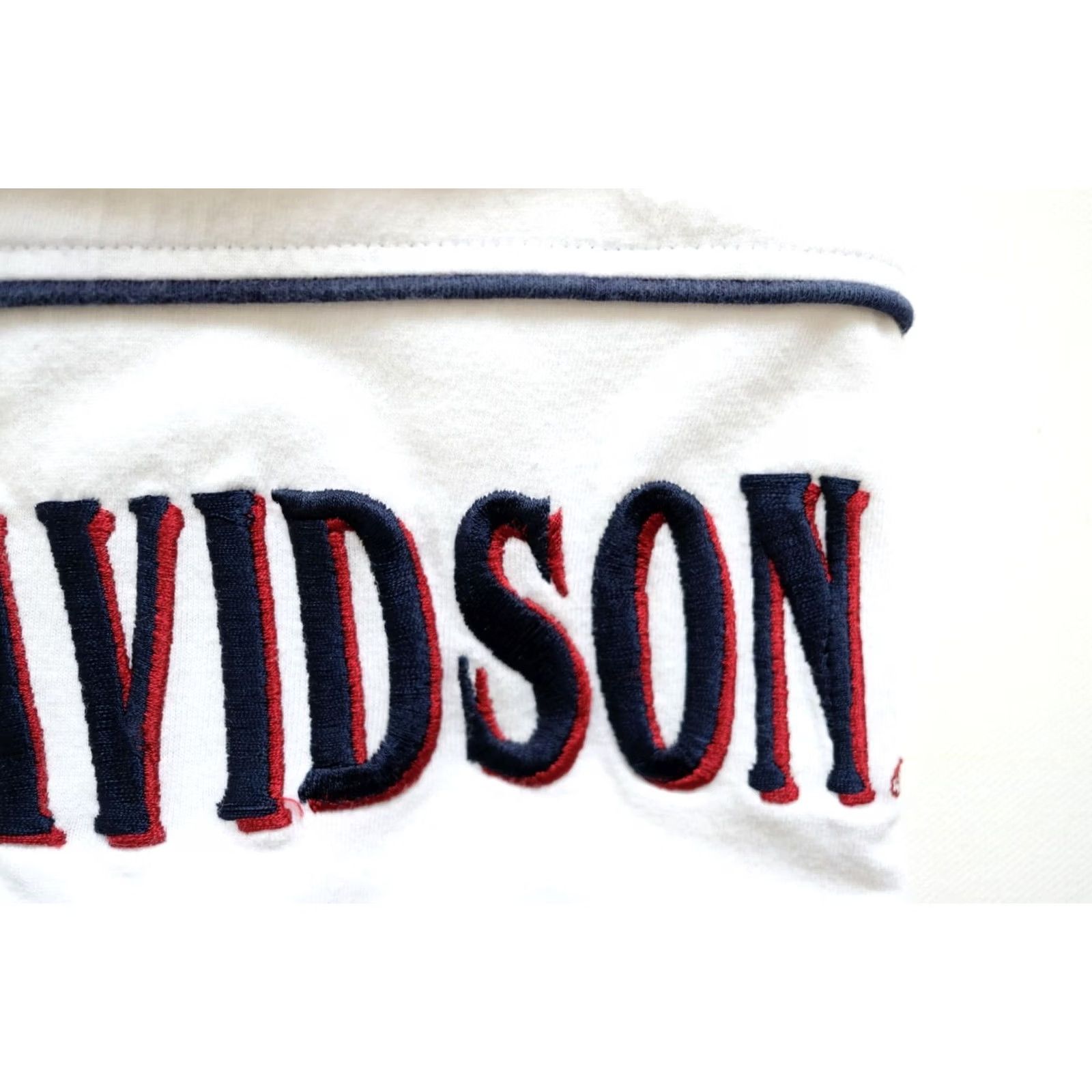 Harley Davidson VINTAGE Harley Davidson T-Shirt Mens 90s Retro Embroidered Motorcycle Cotton Short Sleeve Size L White Size US L / EU 52-54 / 3 - 5 Thumbnail