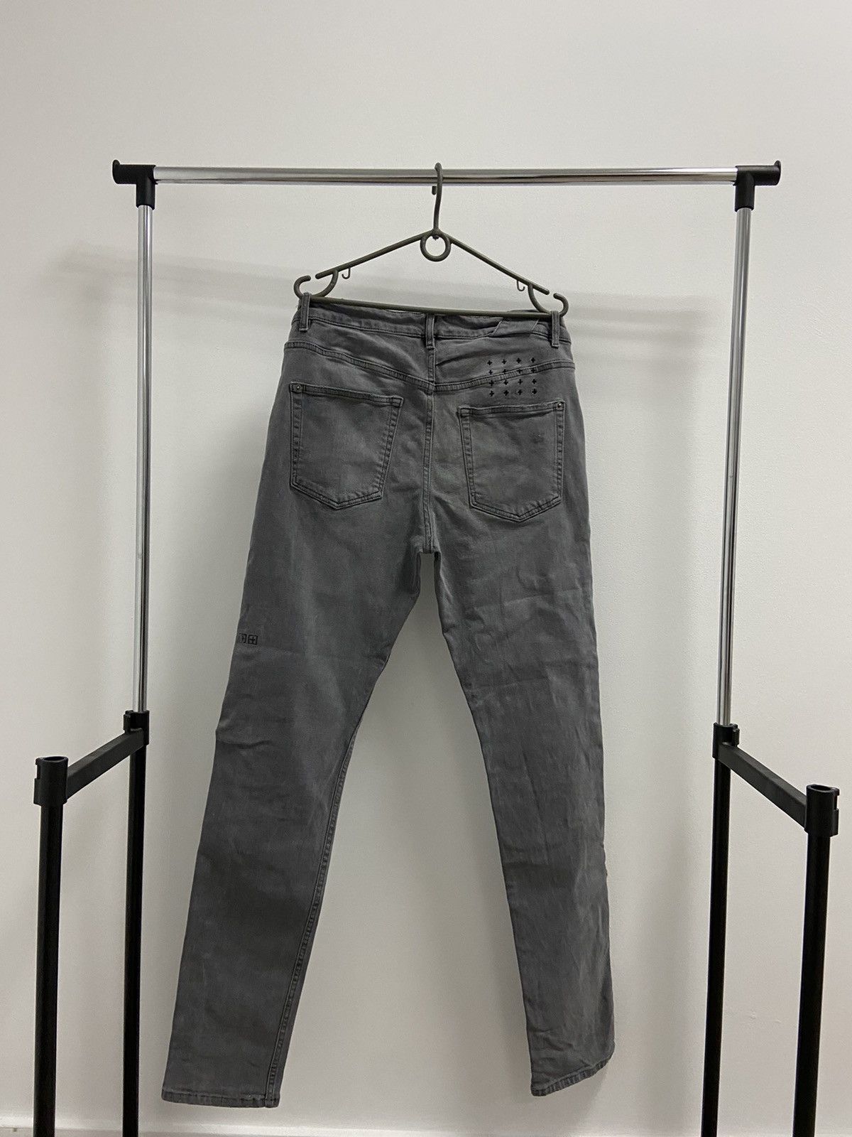 Pre-owned Ksubi X Vintage Ksubi Denim Pants Vintage Luxury In Grey