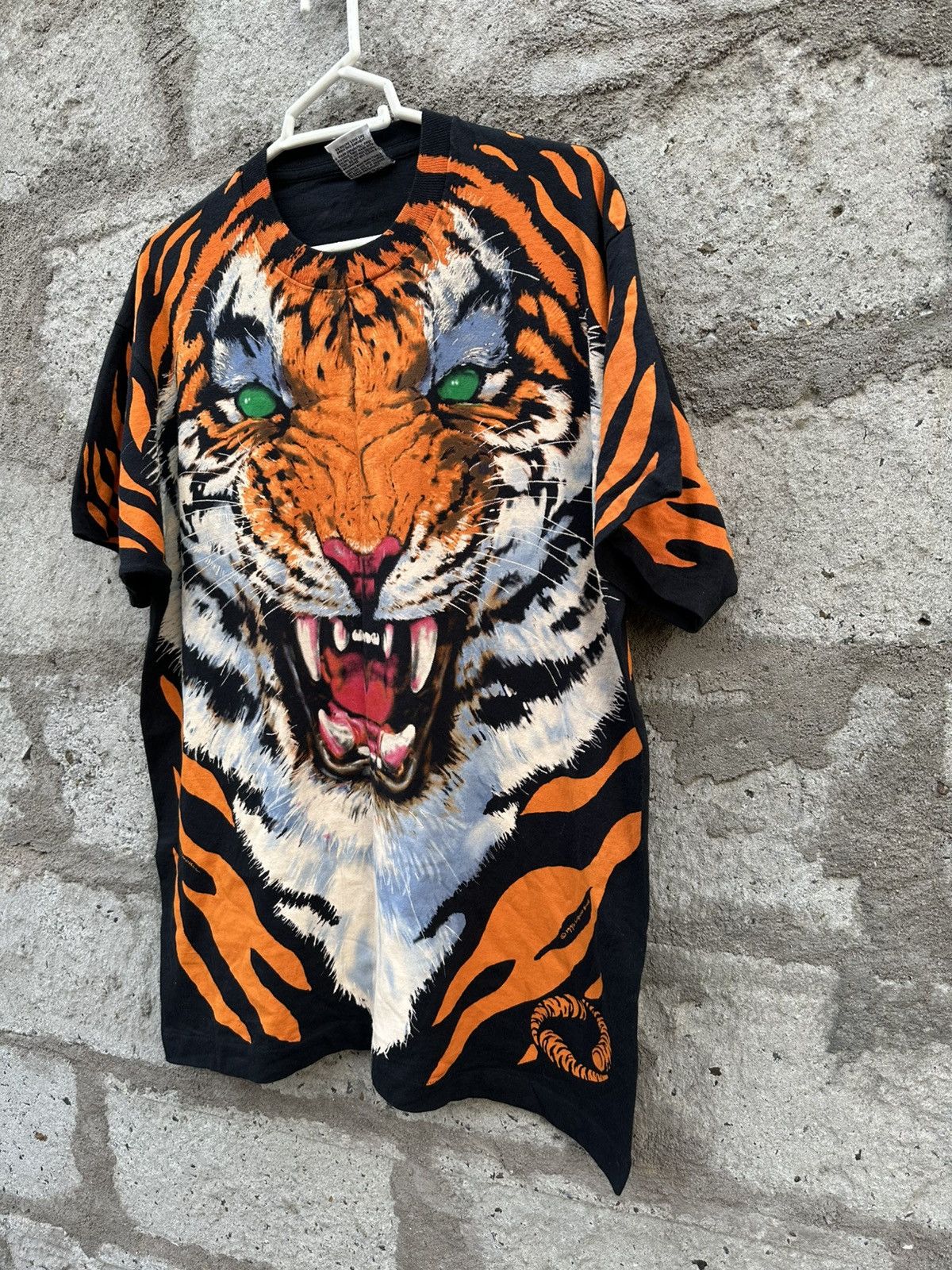 Liquid Blue × Vintage 1995 vintage liquid blue 🐯 AOPT shirt single stich Size US XL / EU 56 / 4 - 2 Thumbnail