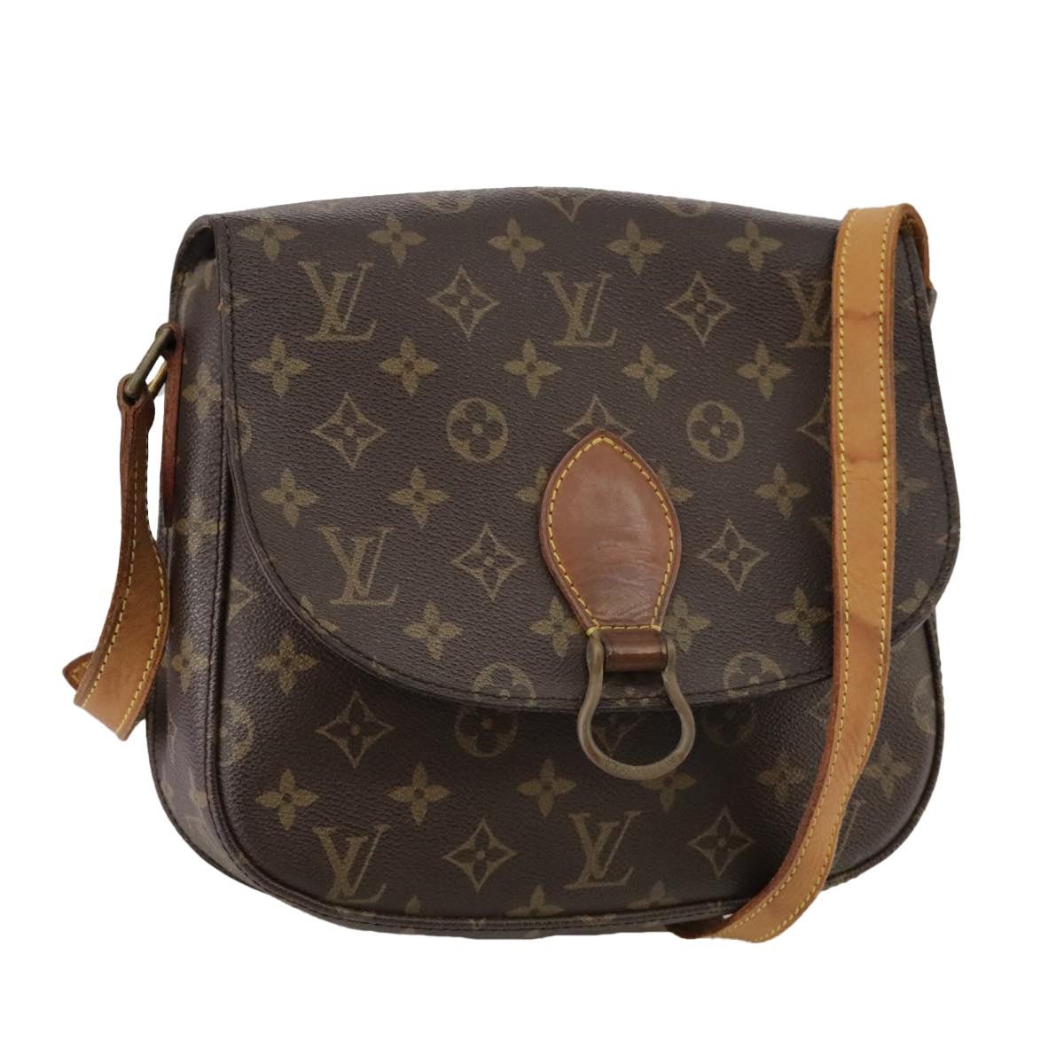 LOUIS VUITTON Monogram Saint Cloud GM Shoulder Bag M51242