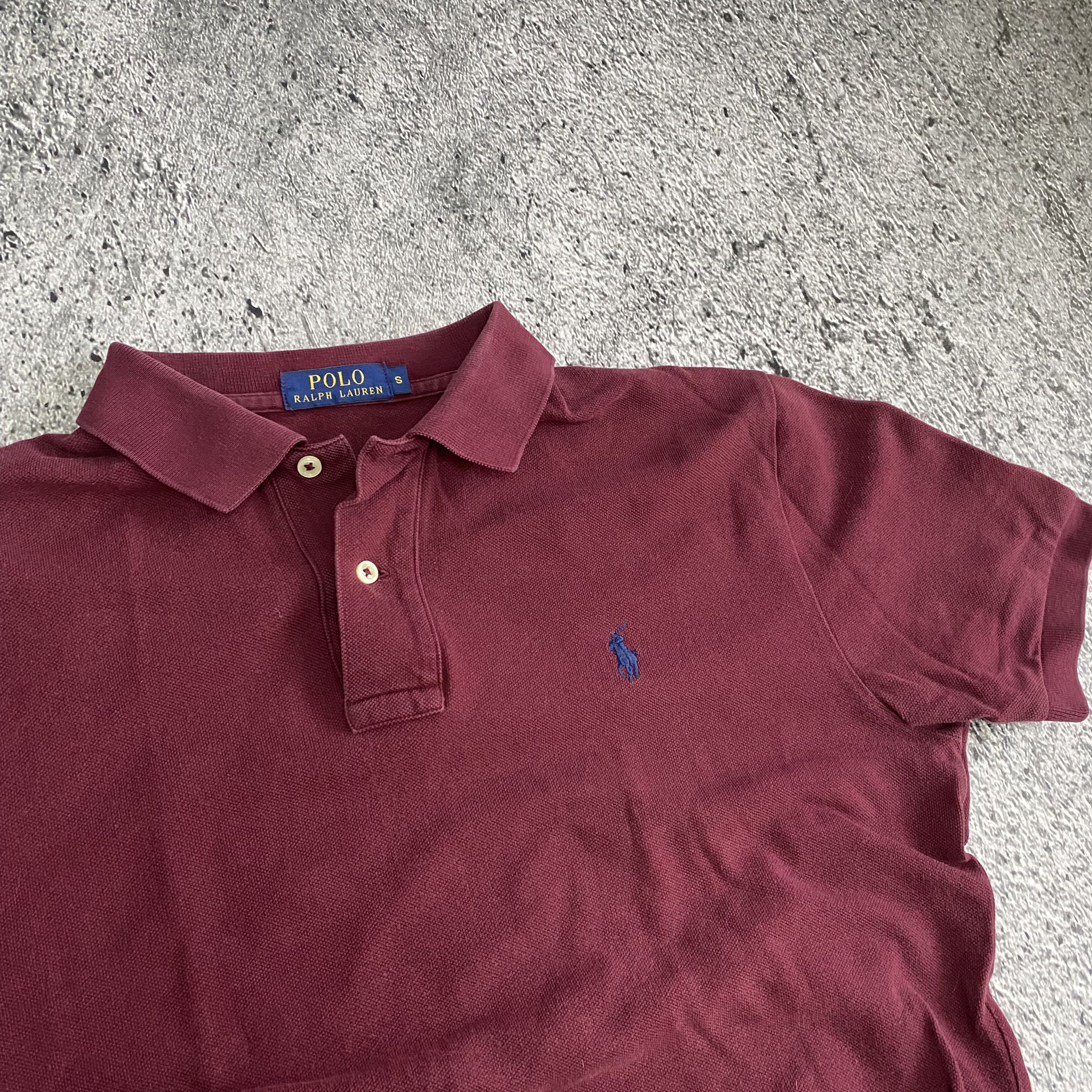 Polo Ralph Lauren × Vintage Vintage Polo Ralph Lauren Rugby Polo TShirt Size US S / EU 44-46 / 1 - 2 Thumbnail