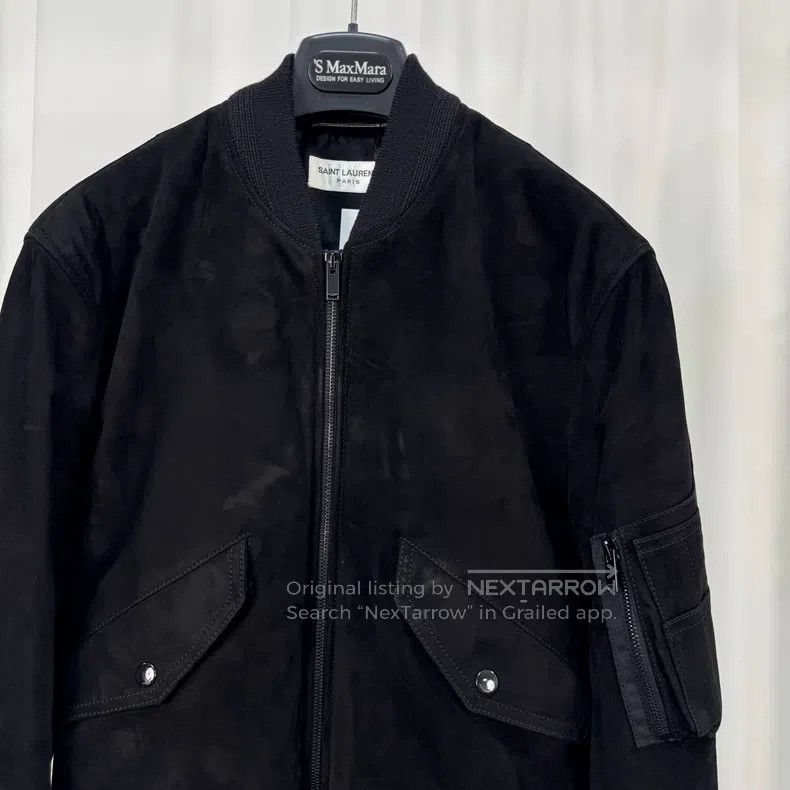 Saint Laurent Paris Saint Laurent Paris Bomber jacket Size US S / EU 44-46 / 1 - 7 Thumbnail