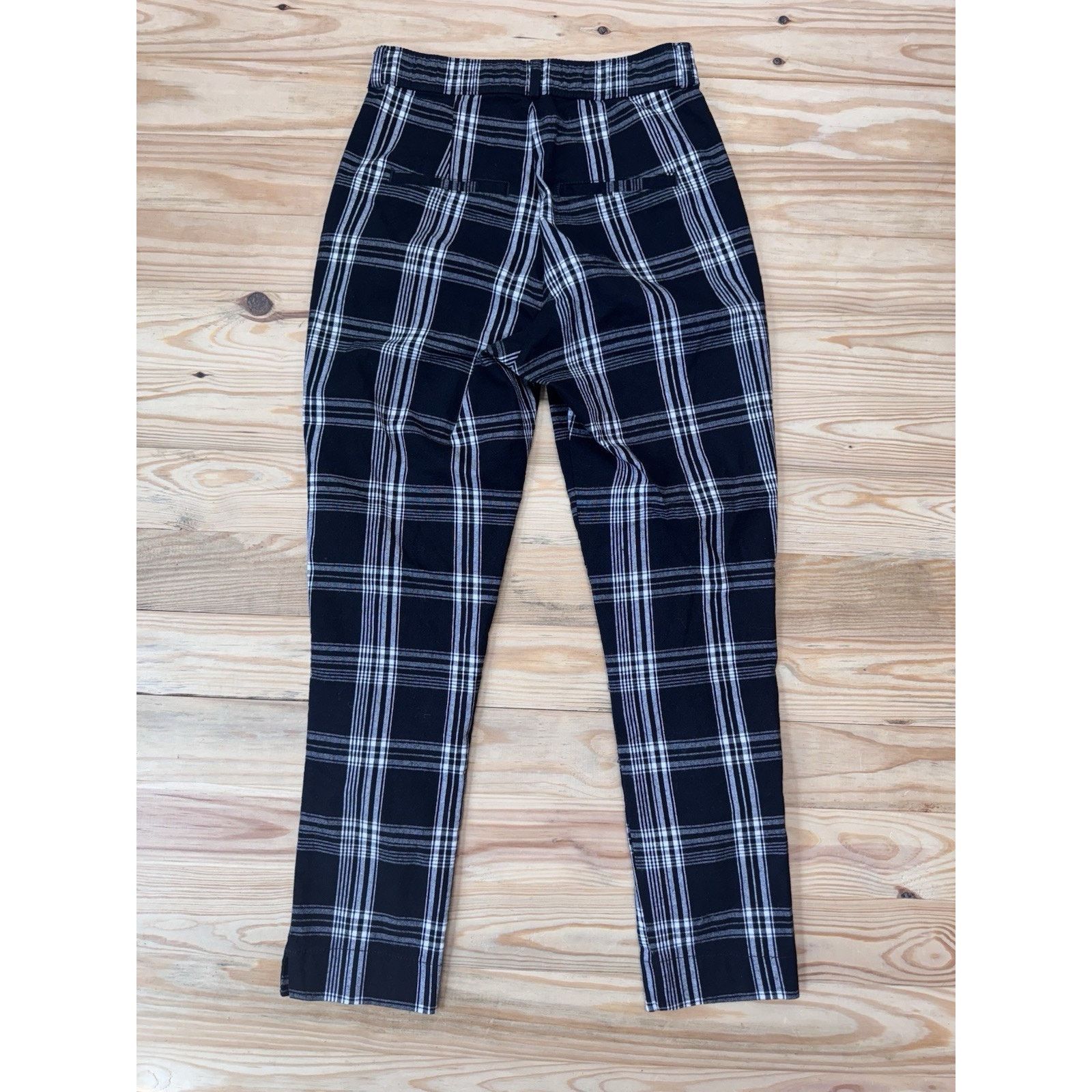 Hollister Hollister Ultra Black And White Pants Junior’s Size XS Size 26" / US 2 / IT 38 - 2 Thumbnail