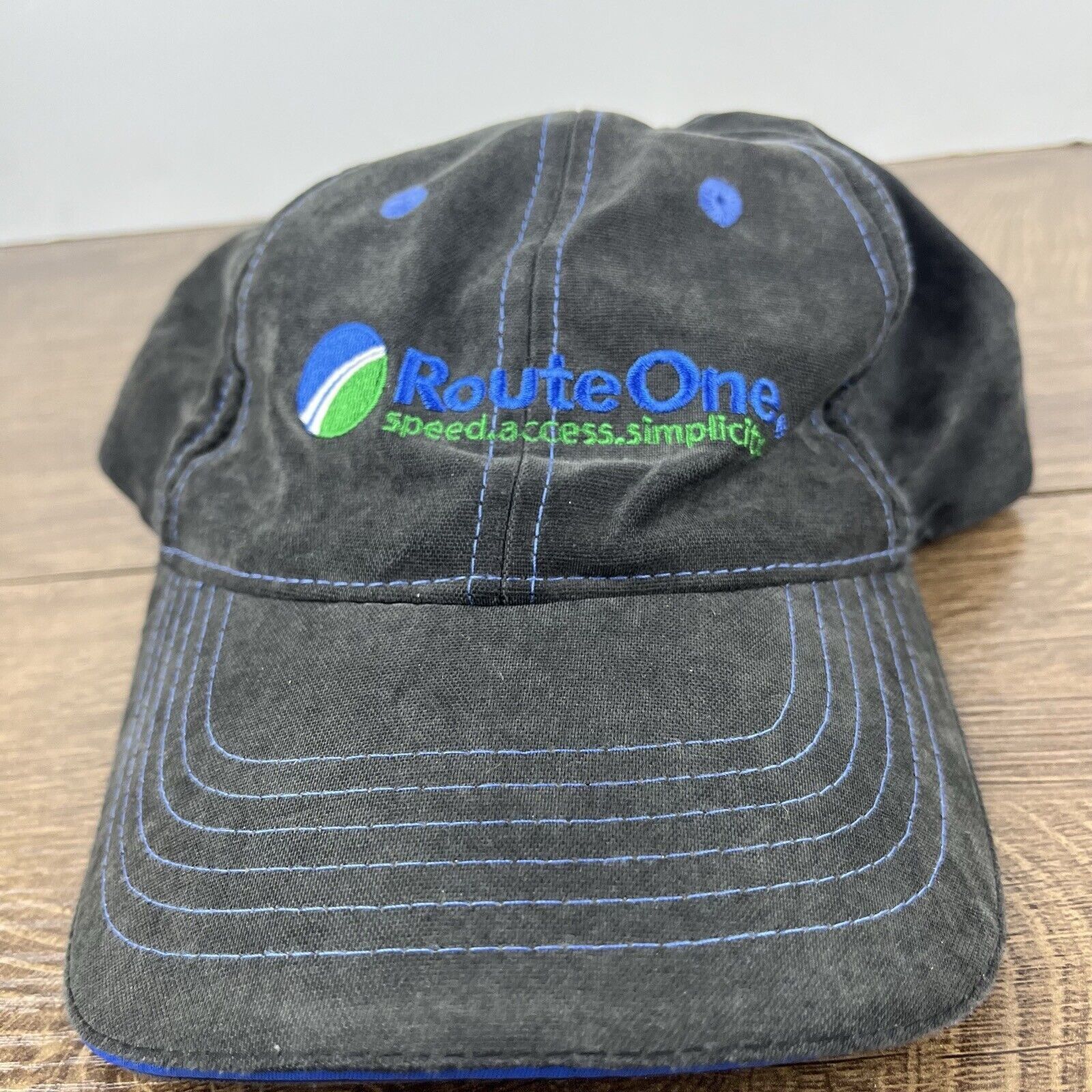 Other Route One Hat Gray Adjustable Hat Gray Adult Size Hat Size ONE SIZE - 5 Thumbnail