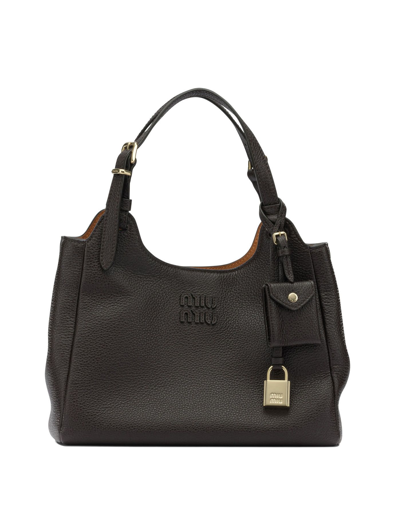 Miu Miu Miu Miu Leather Shoulder Bag With Logo tag size UNI Women - USA Duties Paid Size ONE SIZE - 1 Thumbnail