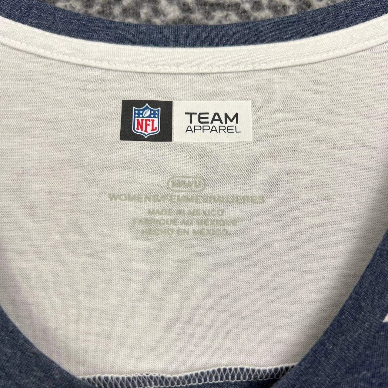 Other Tennessee Titans Shirt Women Gray Long Sleeve V-Neck New M Size M / US 6-8 / IT 42-44 - 3 Thumbnail