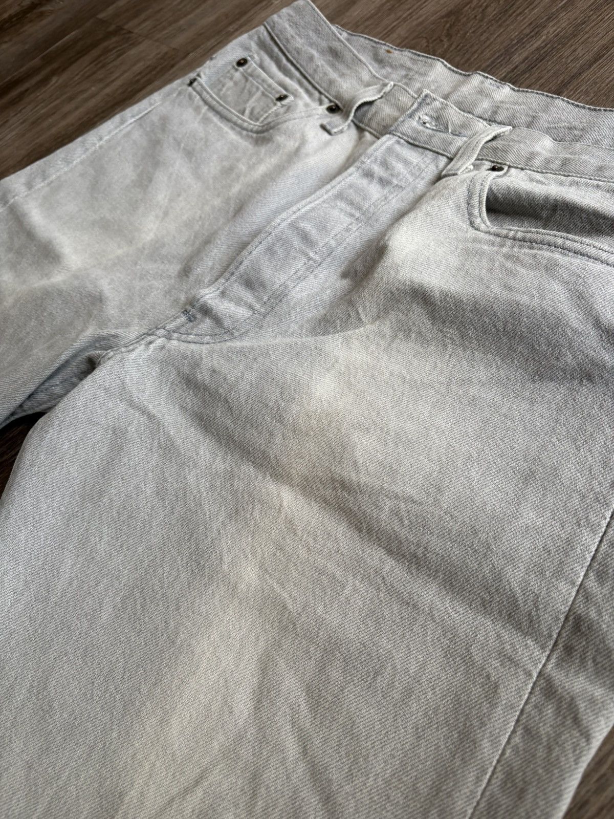 Levi's Silver 501 Chopped Size US 31 - 2 Thumbnail