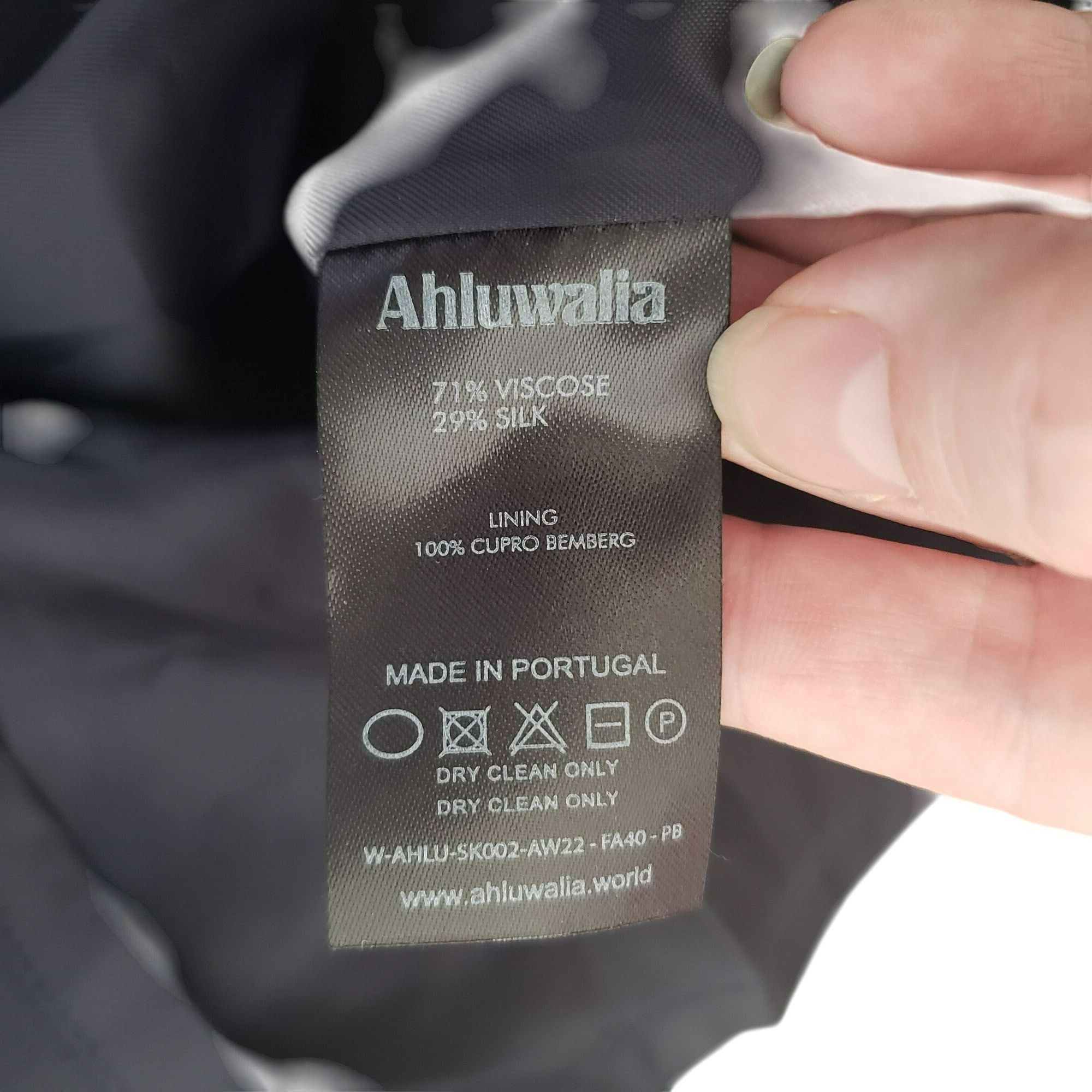 Ahluwalia NEW Ahluwalia Patel Cutout Draped Printed Satin Mini Skirt Size 36" / US 14 / IT 50 - 9 Thumbnail