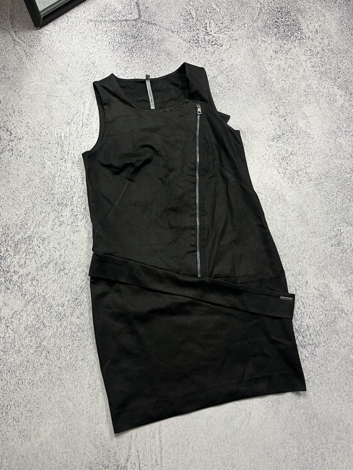 Cop Copine Cop Copine Avant Garde Asymmetry Zip Dress Vest Japanese Size XS / US 0-2 / IT 36-38 - 2 Thumbnail