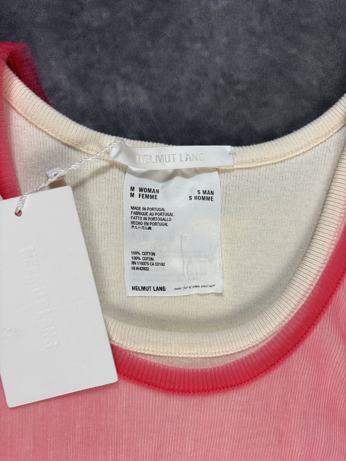 Helmut Lang Helmet Lang Tank Top Dress Long Sheer Double Layer Ribbed Size M / US 6-8 / IT 42-44 - 6 Thumbnail