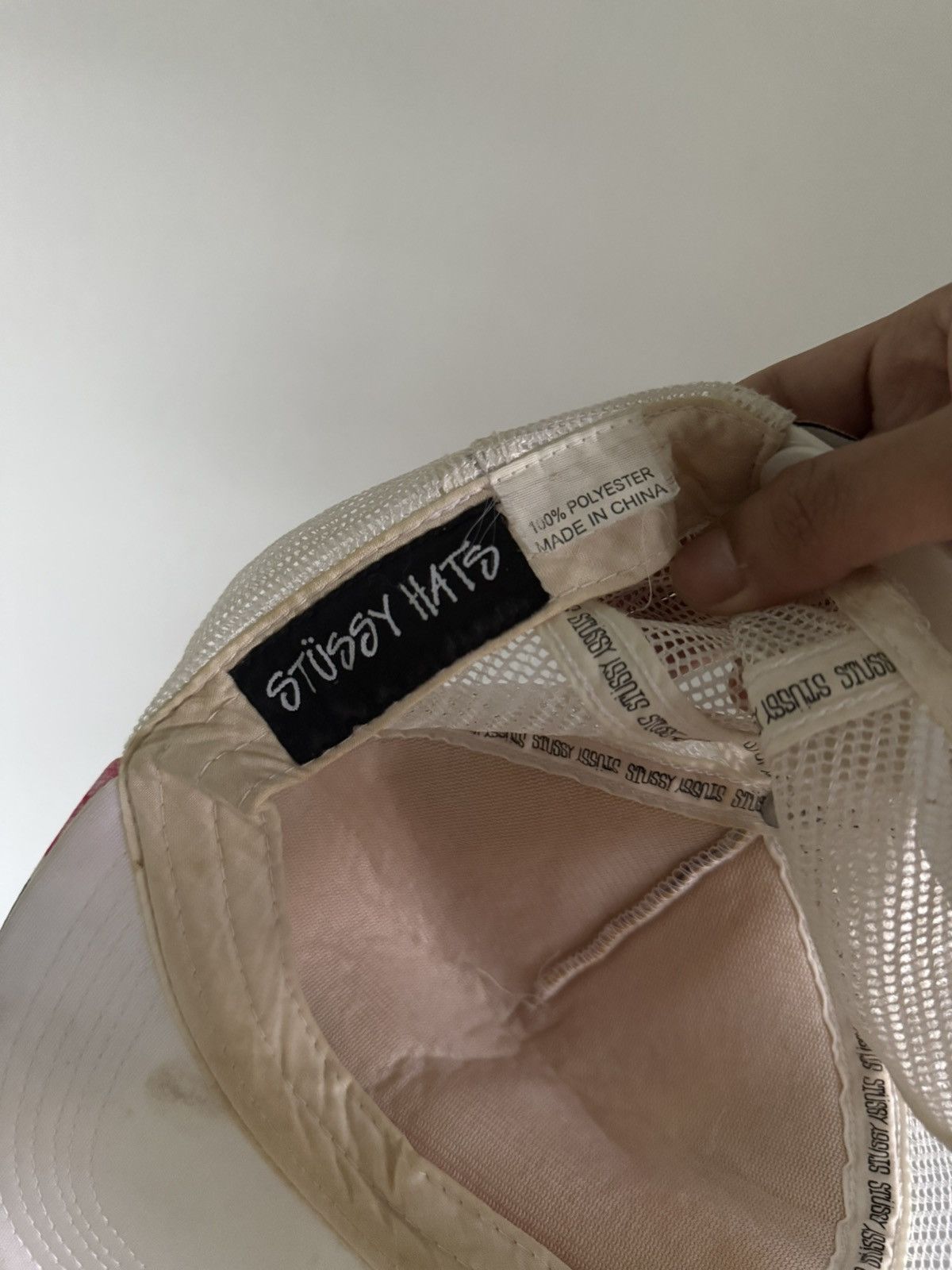 Stussy 90s Stüssy 'Baby Shawn' trucker cap Size ONE SIZE - 8 Thumbnail