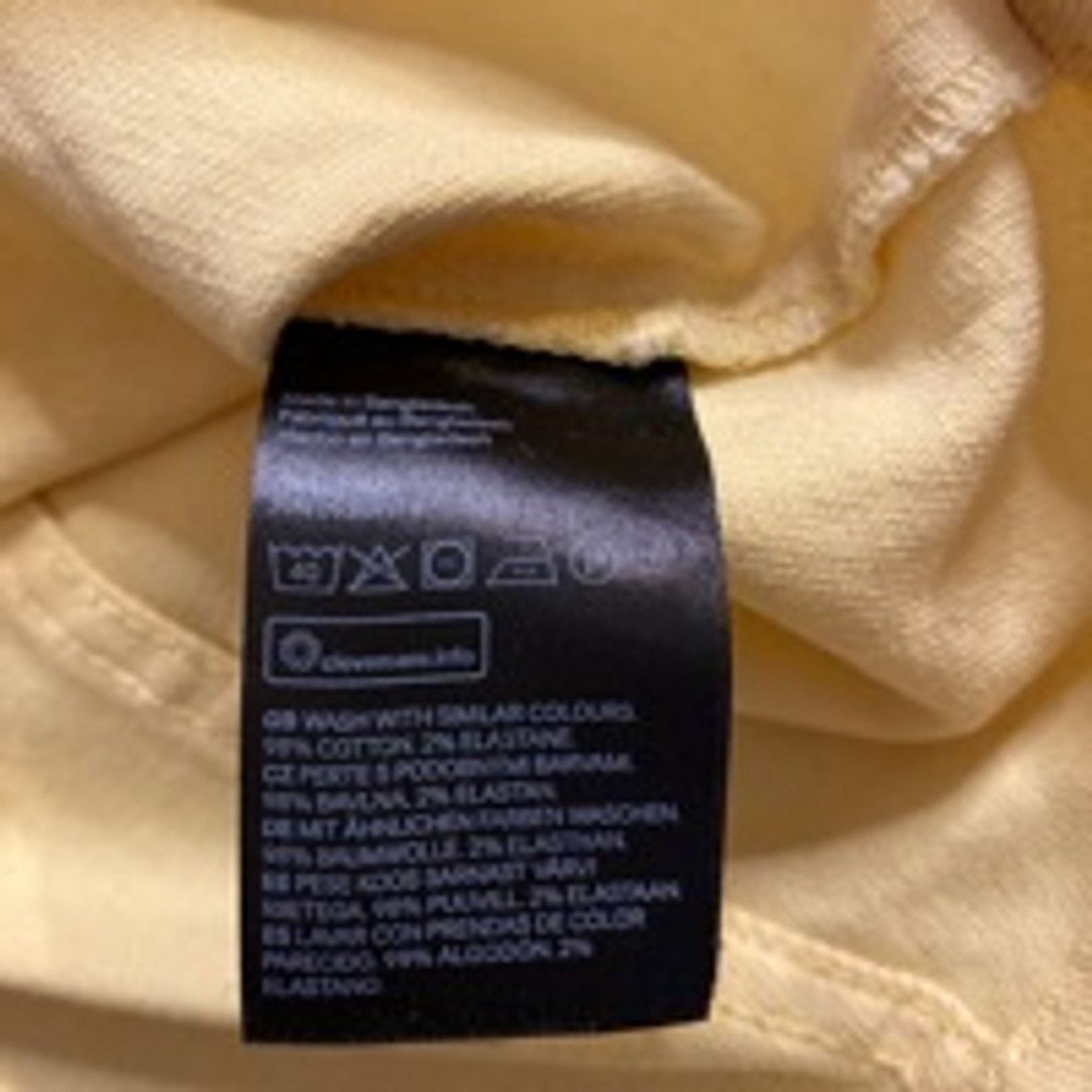 H&M H&M Divided Bodycon Mini Dress Yellow Corset Style XS Size XS / US 0-2 / IT 36-38 - 4 Thumbnail