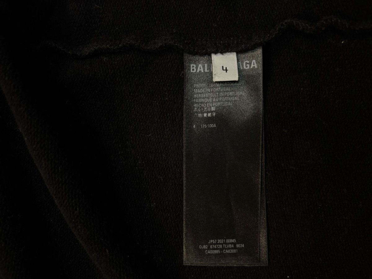Balenciaga Balenciaga Turn Wide Fit Zip-Up Hoodie Size US XL / EU 56 / 4 - 10 Thumbnail