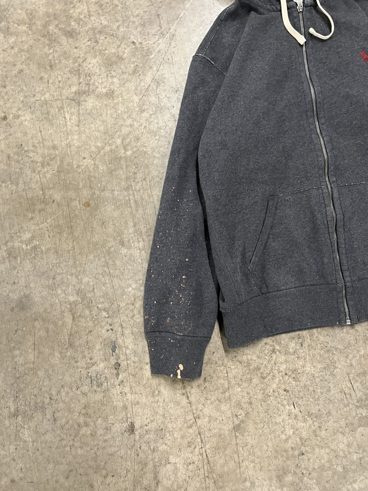 Polo Ralph Lauren × Vintage Polo Ralph Lauren zip up y2k hoodie skater streetwear preppy Size US XL / EU 56 / 4 - 4 Thumbnail
