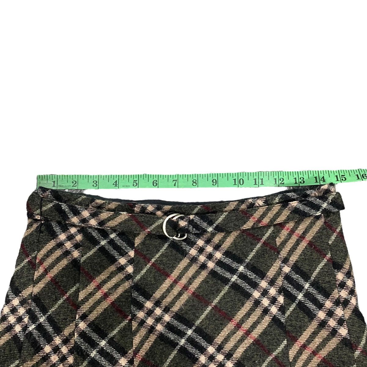 Burberry Burberry London Blue Label Nova Check Wool Mini Skirt Size 26" / US 2 / IT 38 - 11 Thumbnail