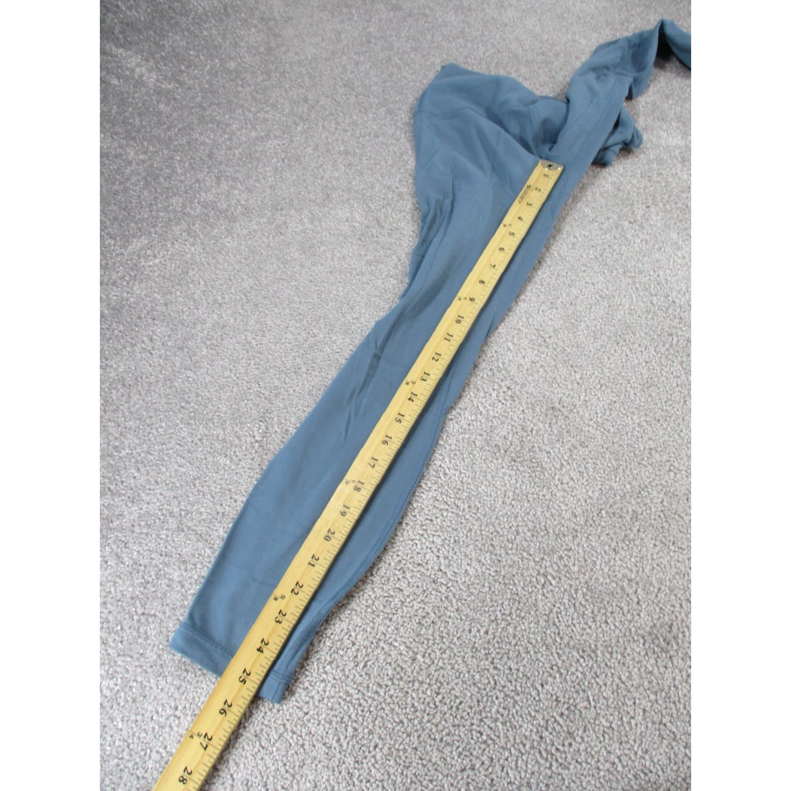 Lululemon Lululemon Leggings Womens 4 Align II Blue Cropped Yoga 25" Activewear Athletic Size 4 Womens Size 27" / US 4 / IT 40 - 6 Thumbnail