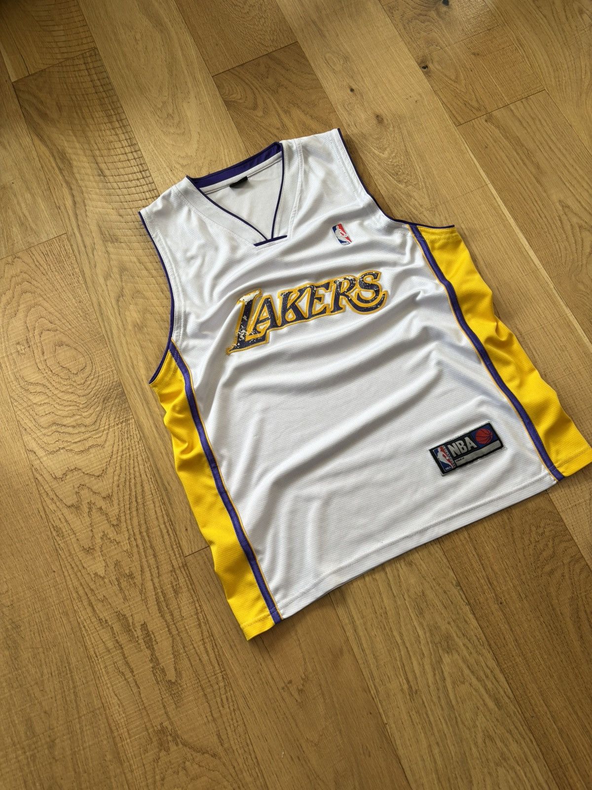 NBA × Vintage Distressed LA lakers jersey Size US M / EU 48-50 / 2 - 2 Thumbnail