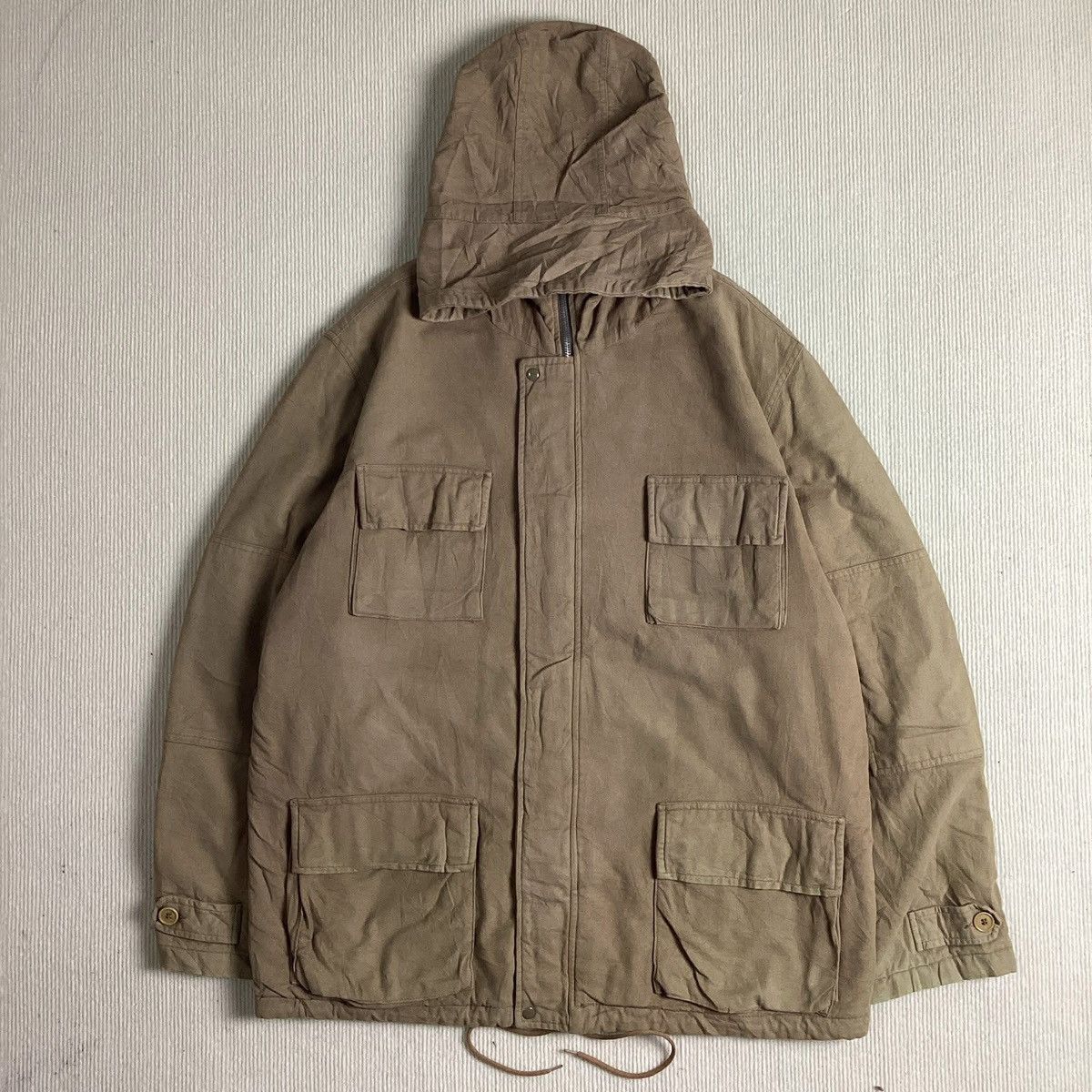 Helmut Lang Spring 1998 M65 Military Jacket / Overshirt | Grailed