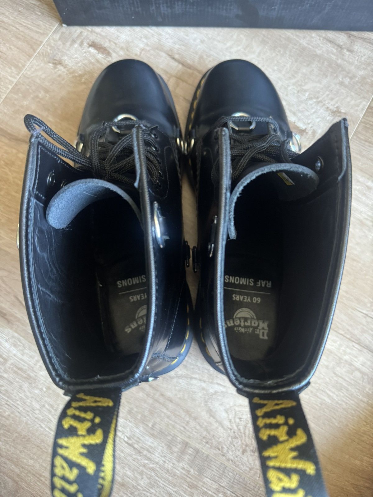 Dr. Martens × Raf Simons 1460 Raf Simon Boots Size US 12 / EU 45 - 6 Thumbnail