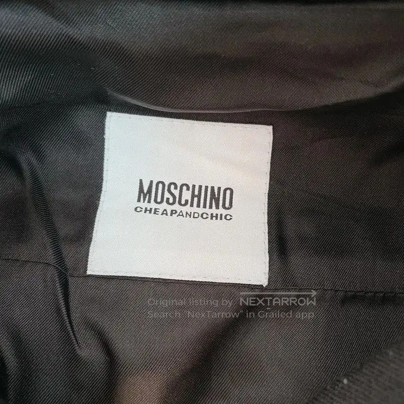 Moschino Moschino Women’s Black Wool Fall Jacket . Size M / US 6-8 / IT 42-44 - 6 Thumbnail