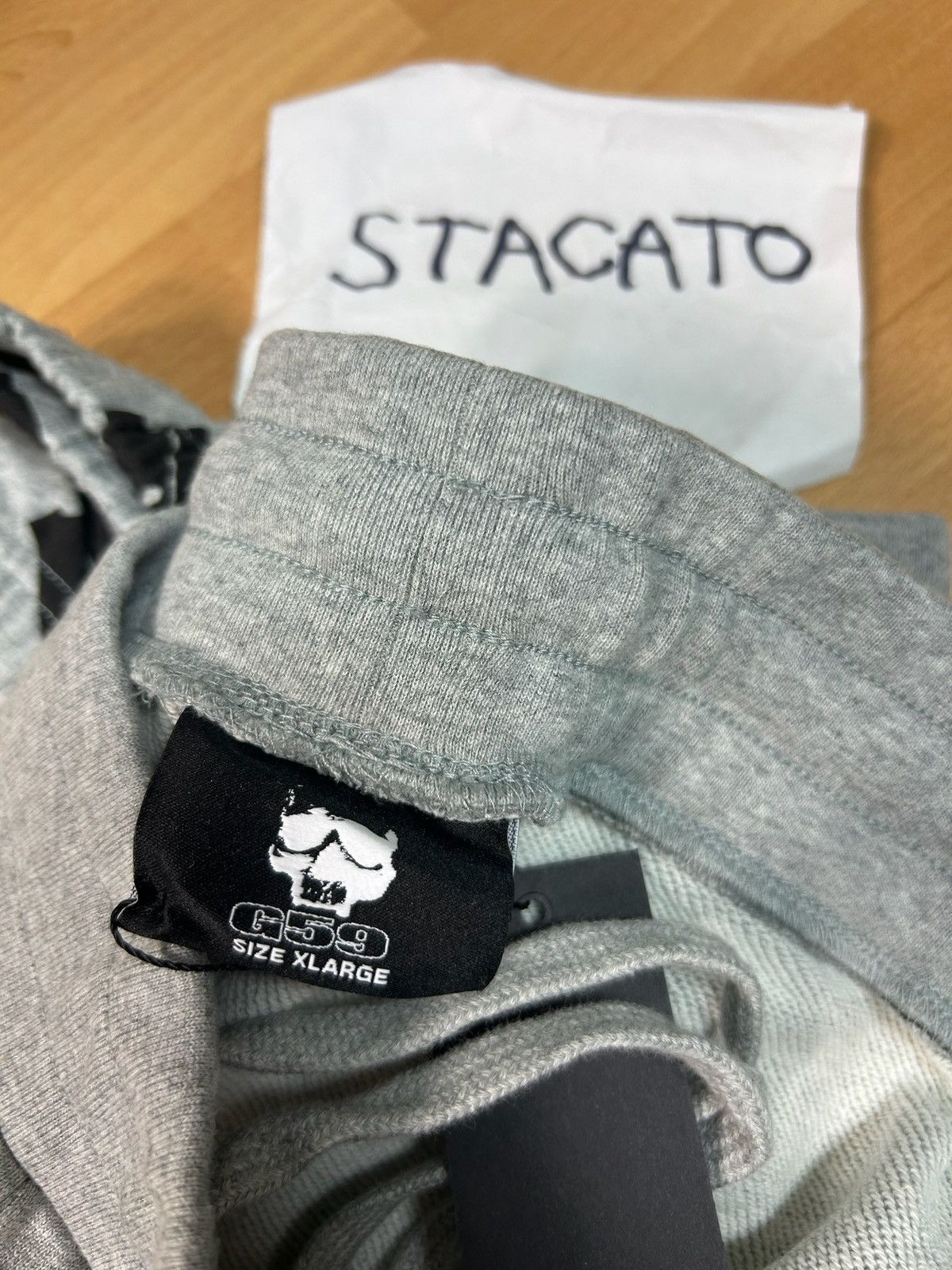 G59 Records G59 Records x Suicideboys Grey Razor Sweatpants Size US 36 / EU 52 - 4 Thumbnail