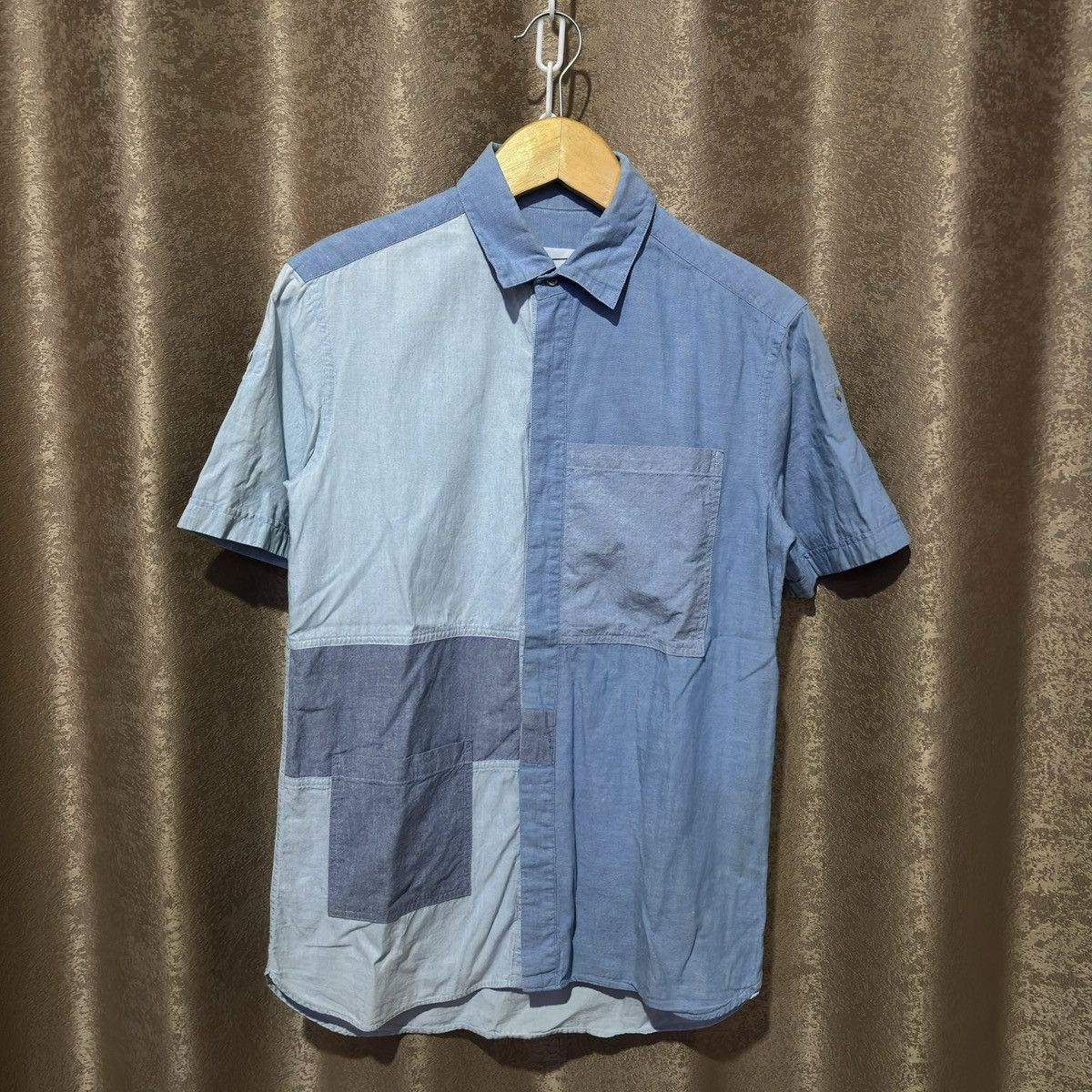 Lad Musician Patchwork Shirt Size US XS / EU 42 / 0 - 1 Thumbnail