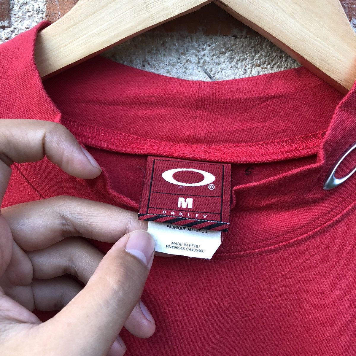 Oakley Vintage 90s Oakley Mock Neck Long Sleeve 🍒 Size US M / EU 48-50 / 2 - 4 Thumbnail