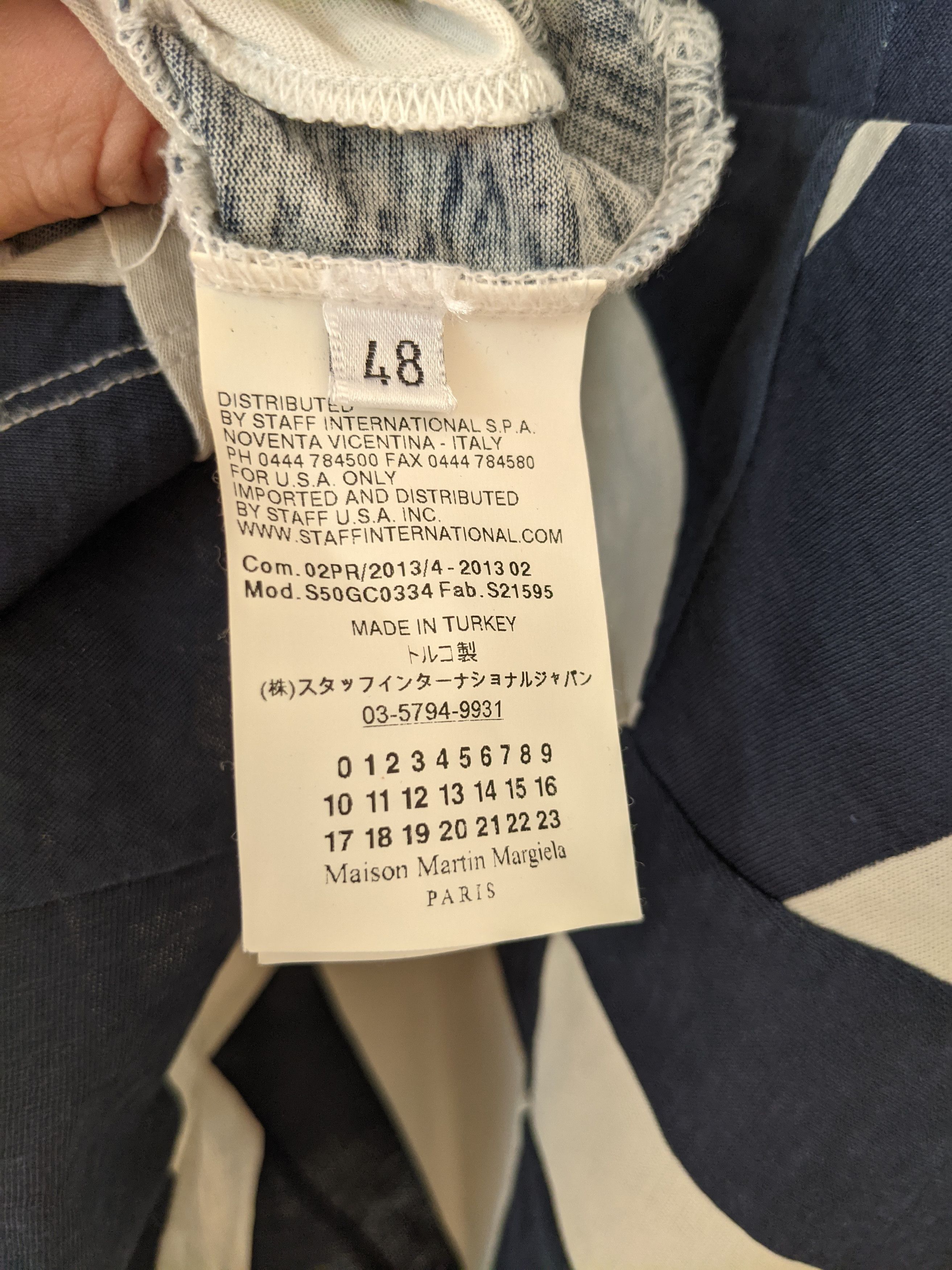 Maison Margiela Maison Margiela Avant Garde Patchwork Tshirt Size US M / EU 48-50 / 2 - 8 Thumbnail
