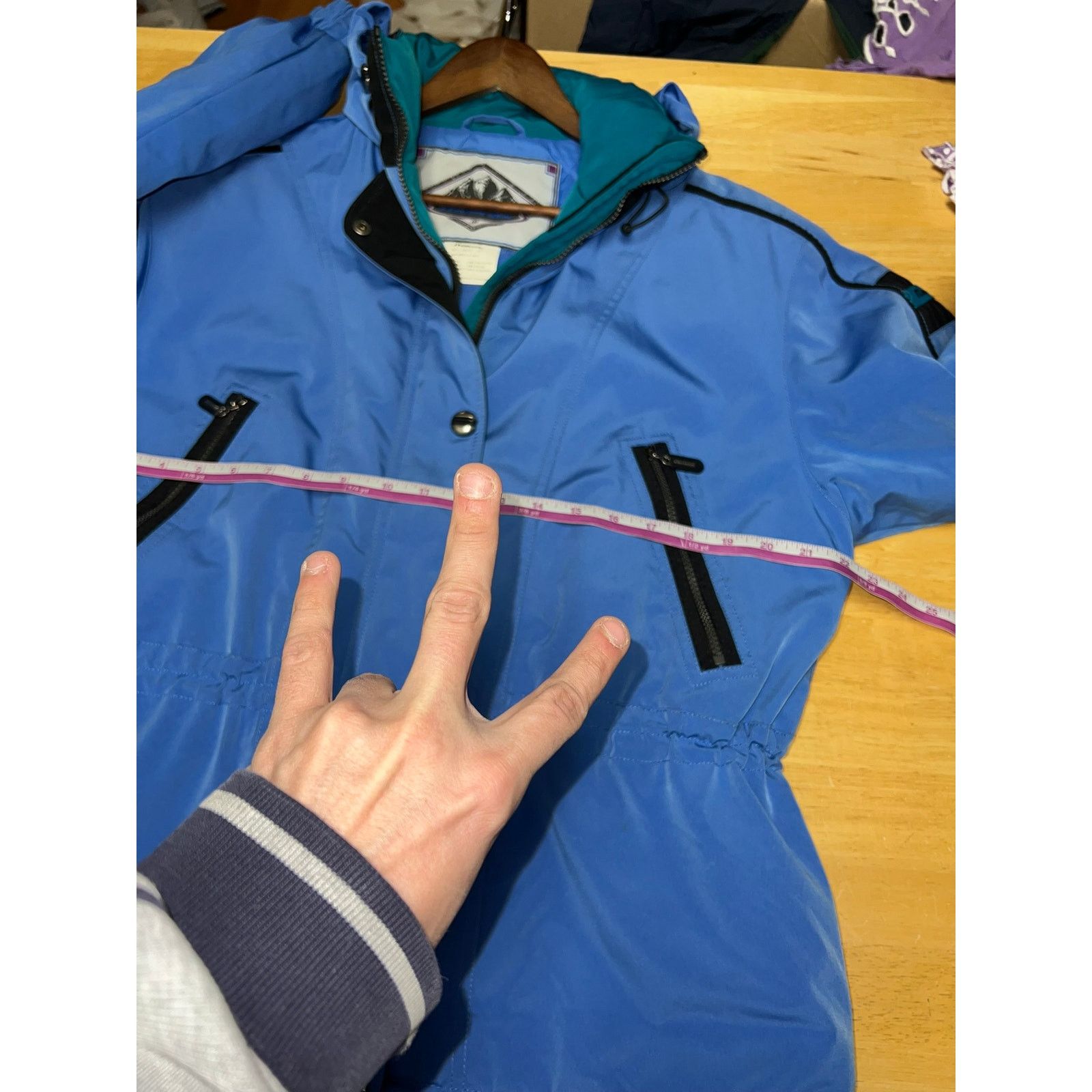 Vintage Vintage Womens Rubicon Ski Jacket Polyester Shell VTG Medium Size M / US 6-8 / IT 42-44 - 10 Thumbnail