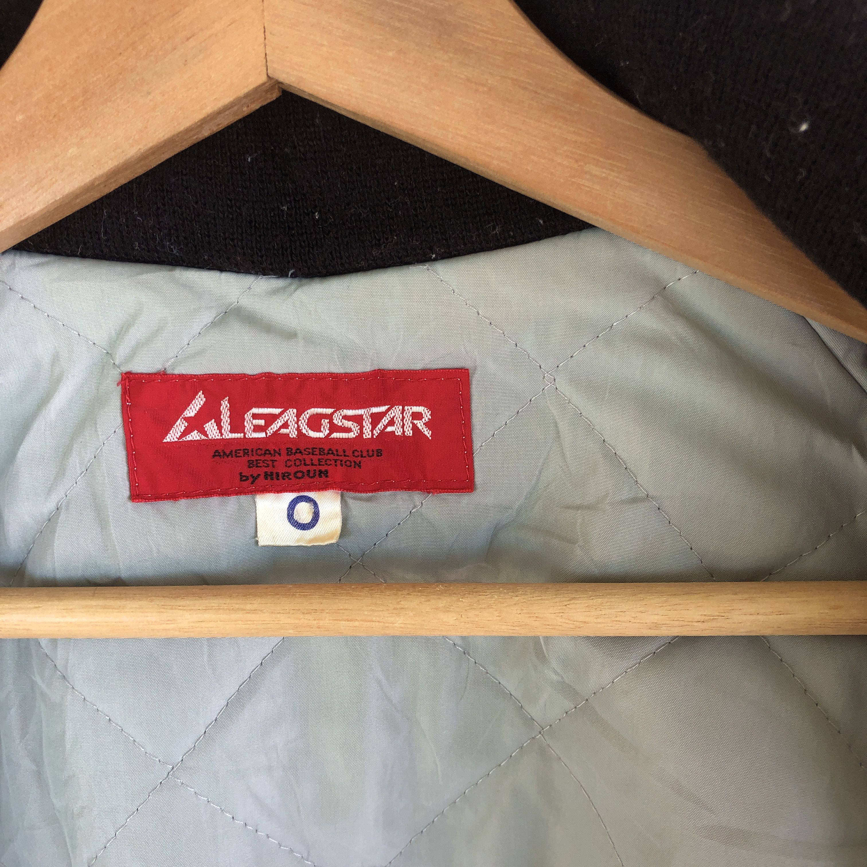 Japanese Brand × Vintage Vintage Japanese Leagstar Baseball Jacket Varsity Jacket Size US L / EU 52-54 / 3 - 9 Thumbnail
