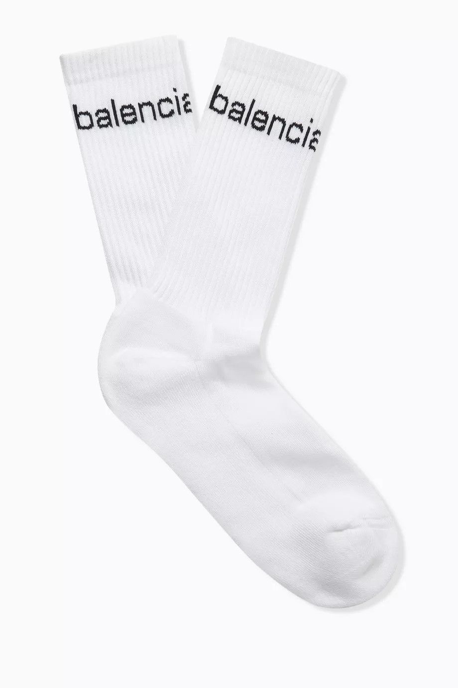 Balenciaga o1mt1gz1124 Size: XL / Tennis Website Socks in White Size ONE SIZE - 1 Thumbnail
