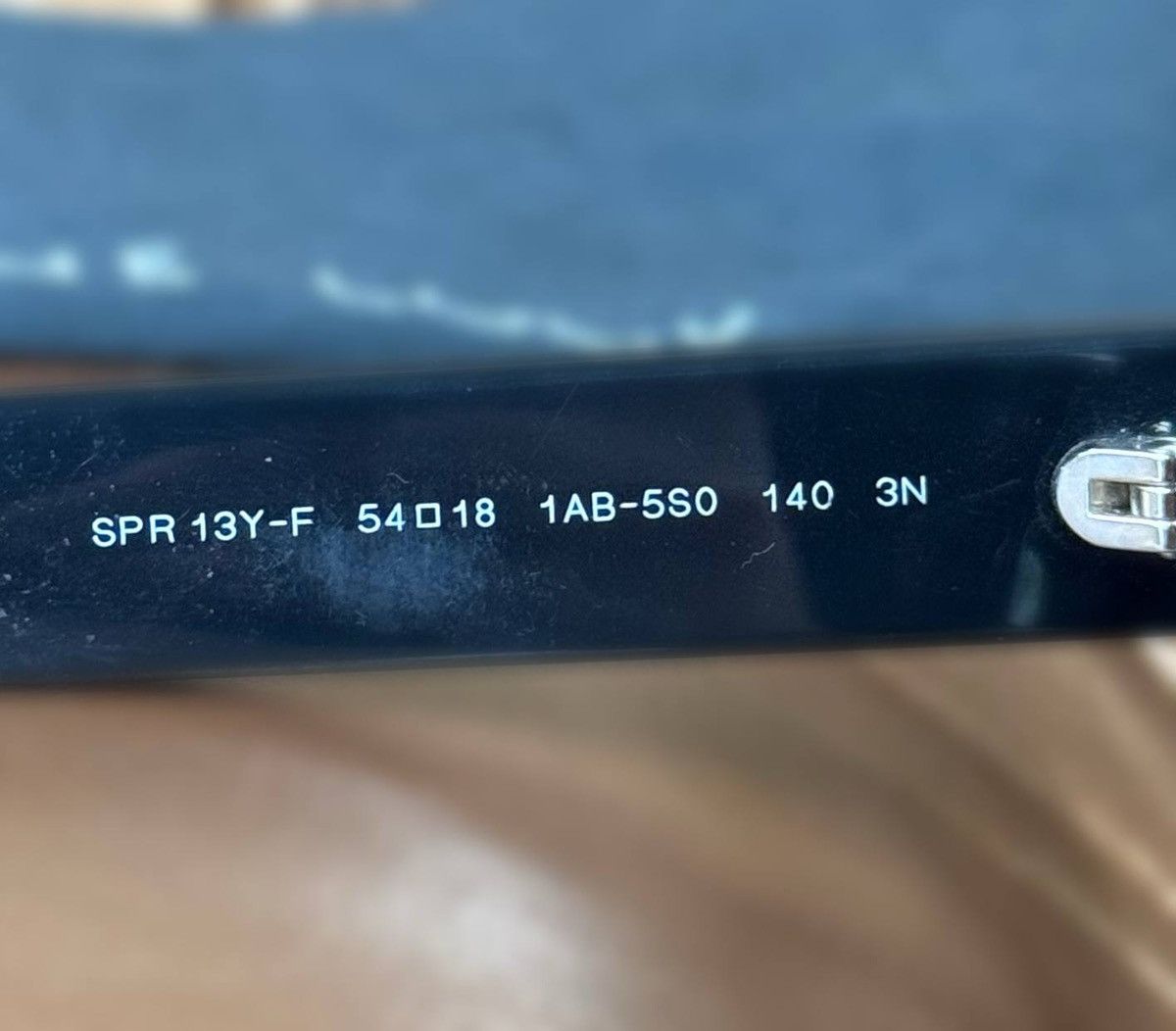 Prada Prada PR 13YS 1AB5S0 black lenses sunglasses 52mm Box Cloth Size ONE SIZE - 4 Thumbnail