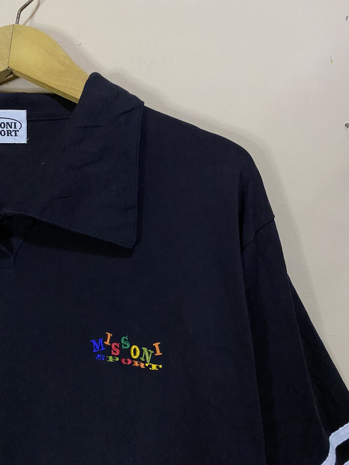 Designer × Missoni Vintage Missoni Sport Polo Shirt Size US M / EU 48-50 / 2 - 4 Thumbnail