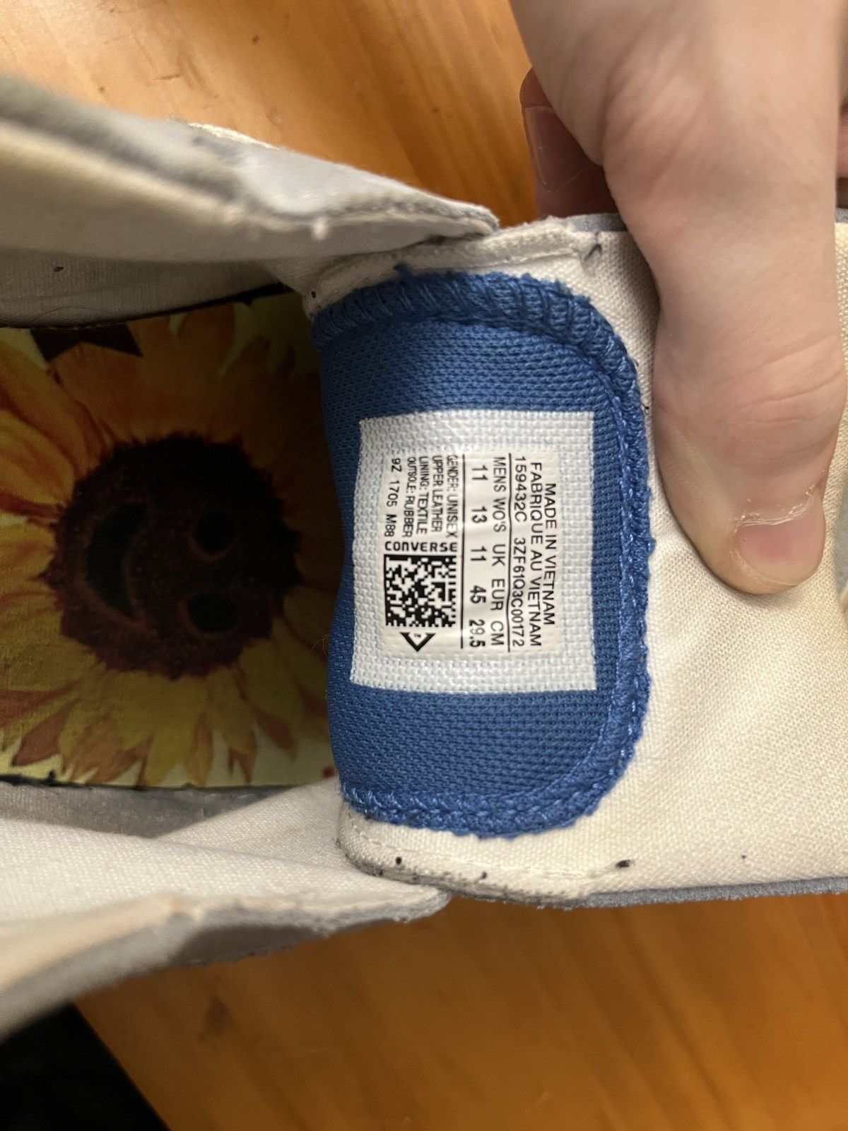 Converse Golf le Fleur Tyler the Creator Converse Golf Wang One Star Ox Airway Blue Grailed