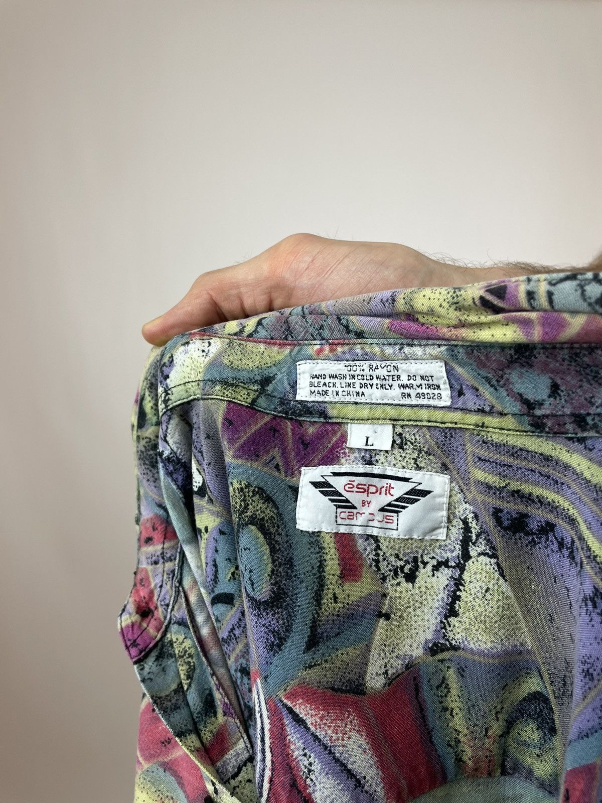 Esprit ESPRIT by CAMPUS Vintage Hawaii Shirt Short Sleeve Large Size US L / EU 52-54 / 3 - 8 Thumbnail