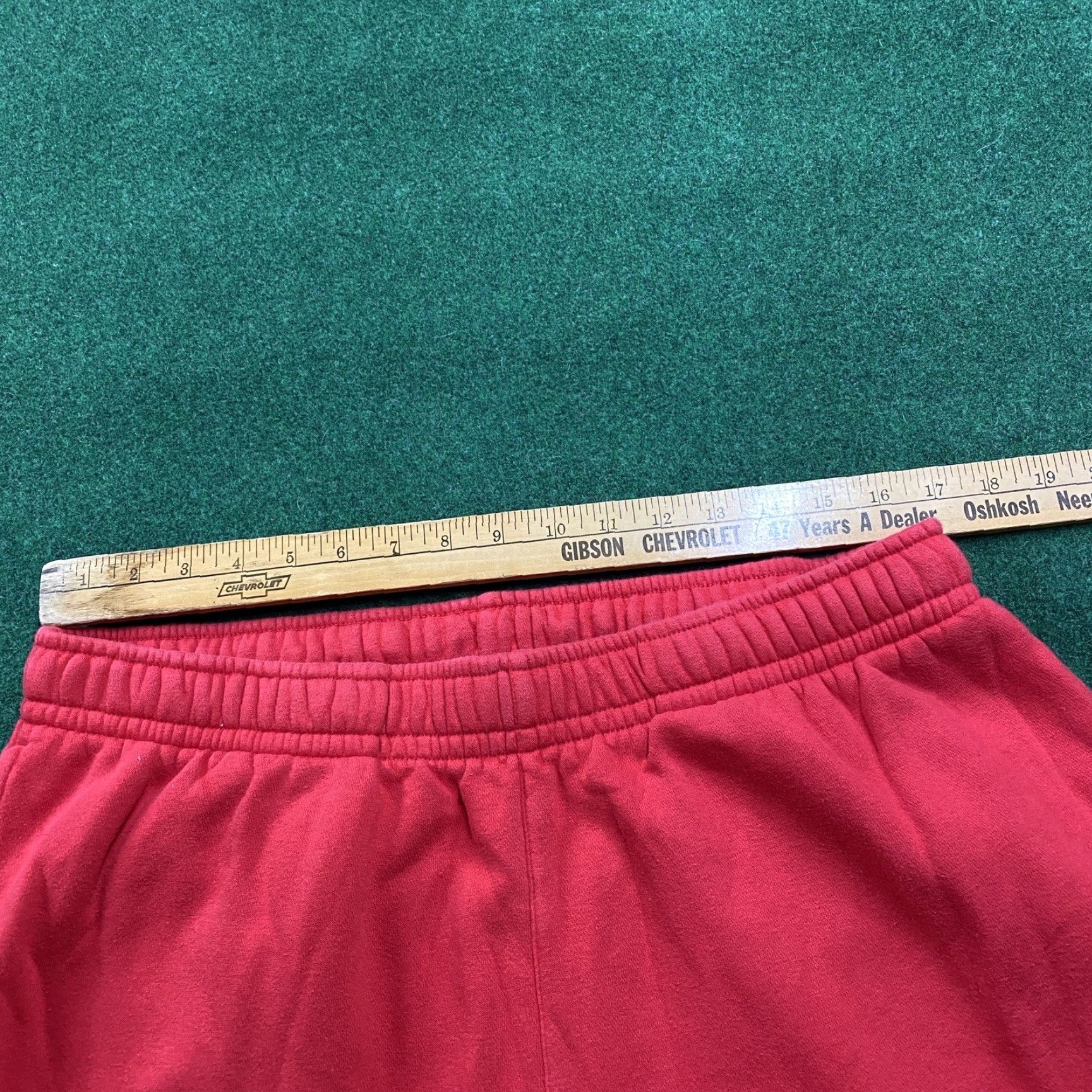 Nike VINTAGE Nike Sweatpants Mens XL Red Y2K Baggy Track Pants Joggers 34x28 5-Pocket Design Classic Fit Womens Mens boys? Size US 36 / EU 52 - 5 Thumbnail
