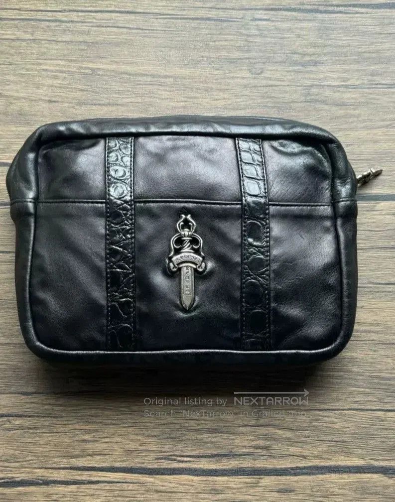 Chrome Hearts chrome hearts dagger leather clutch bag. Size ONE SIZE - 1 Thumbnail