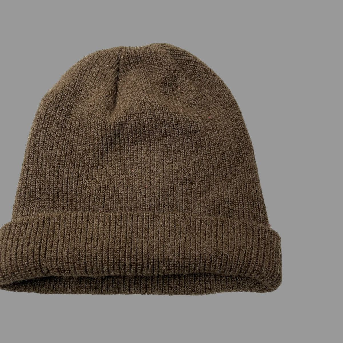 Vintage Vintage 90s blank neutral beanie Size ONE SIZE - 2 Thumbnail