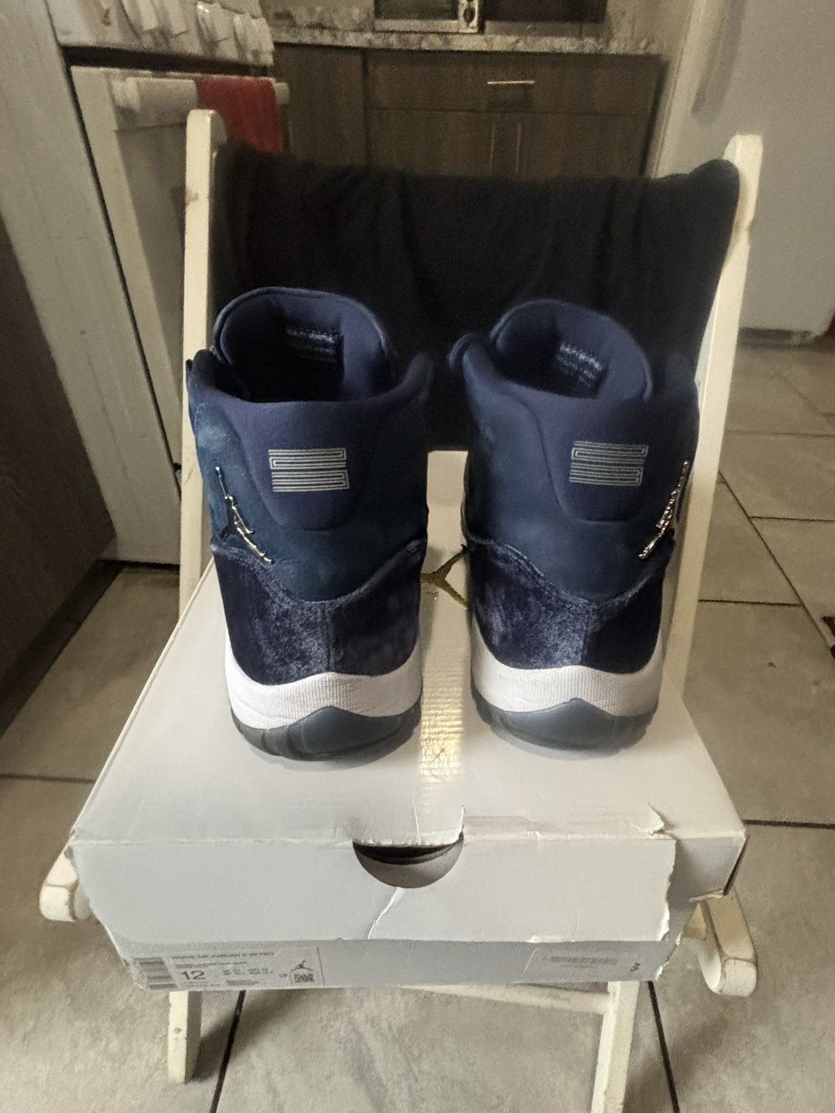 Jordan Brand Jordan 11 Retro Midnight Navy Size US 12 / IT 42 - 5 Thumbnail
